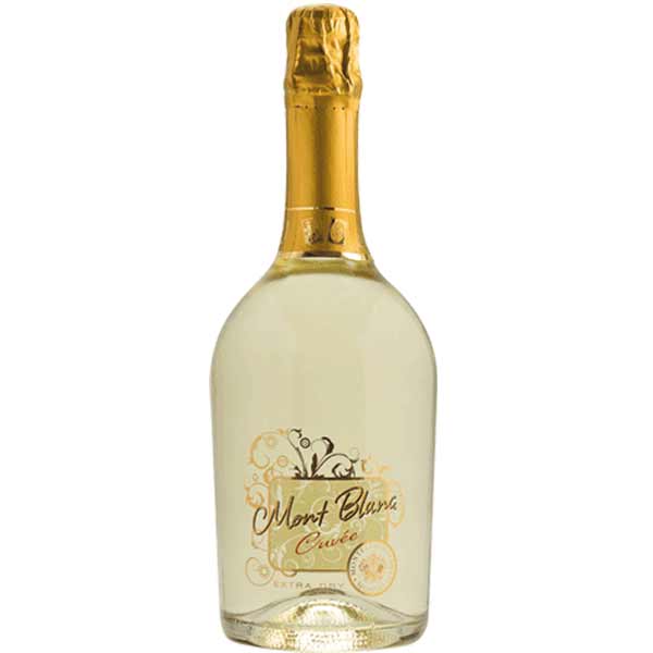 Mont Cuveè Mont Blanc - Vino Dry Spumante Extradry Extra Blanc